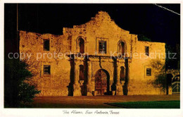 72810013 San_Antonio_Texas The Alamo Shrine Of Texas Liberty At Night - Andere & Zonder Classificatie