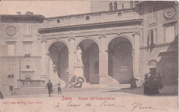 SIENA PIAZZA DELL'INDIPENDENZA - Siena