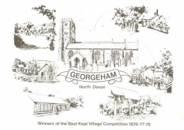 72807536 Georgeham Winners Of The Best Kept Village Competition Kuenstlerkarte G - Otros & Sin Clasificación