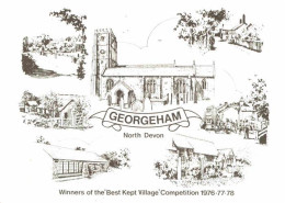 72807525 Georgeham Winners Of The Best Kept Village Competition Kuenstlerkarte G - Altri & Non Classificati