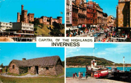 72805810 Inverness Highland Castle Old Leanach Cottage Culloden Moor High Street - Autres & Non Classés