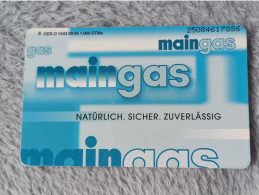 GERMANY-1156 - O 1543 - Maingas AG, Frankfurt/Main - 1.000ex. - O-Series : Customers Sets