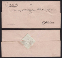 Bayern - Ostheim Alter Ortsumschlag Ca. 1840 Mit Siegel  (19600 - Autres & Non Classés