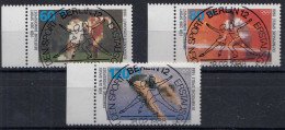 Bund BRD Mi. 1353-55 Sporthilfe 1988 Mit Ersttag Vollstempel   (20809 - Other & Unclassified