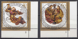 Berlin - 1989 Weihnachten Mi. 858/59 Eckrand Ur M.Nr. Luxus Vollstempel    (20842 - Altri & Non Classificati