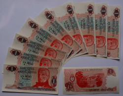 Argentinien - Argentina 10 X 1 Pesos 1983 Pick 311a UNC   (21061 - Altri – America