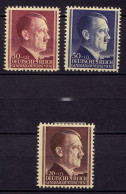 Germany/Generalgouvernement POLAND OCCUPATION 1942 MH Mi.89-91 *   (c237 - Ocupación 1938 – 45