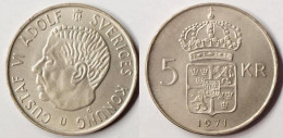 Schweden - Sweden 5 Kronen 1971 Gustav VI. Adolf (1950-1973)   (p433 - Suède