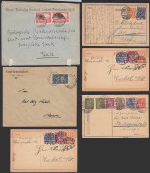 Deutsches Reich Infla - Briefe/Karten Schönes Lot 5 Stück    (32574 - Storia Postale