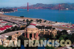 72800879 San_Francisco_California Palace Of Fine Arts Golden Gate Bridge - Altri & Non Classificati