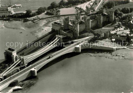 72797187 Caernarvon Fliegeraufnahme Conwy Castle  Caernarfon - Andere & Zonder Classificatie