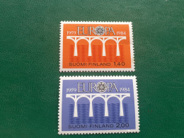 TIMBRES   FINLANDE  ANNEE  1984    N  908  /  909     NEUFS  LUXE** - Ungebraucht