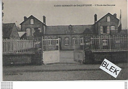 14 . Calvados :  Saint Germain De Tallvende  :  L 'école Des Garcons . - Other & Unclassified