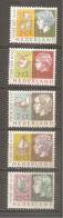 Holanda-Holland  Nº Yvert  613-17 (MH/*) - Unused Stamps