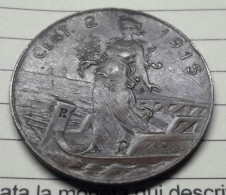 2 Cent. 1915 Roma (A10.125) - 1900-1946 : Víctor Emmanuel III & Umberto II