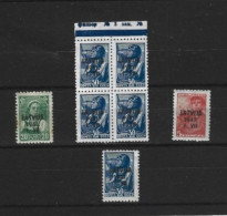 TIMBRES OCCUPATION LETTONIE NEUF**/* ANNEE 1941 N° 1-4-5 Y&T - Nuevos