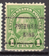 MM-637; USA Precancel/Vorausentwertung/Preo; ROBBINSDALE (MN), Type 713 - Préoblitérés