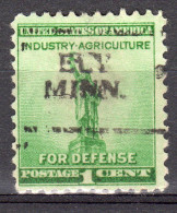 MM-620; USA Precancel/Vorausentwertung/Preo; ELY (MN), Type 701 - Préoblitérés