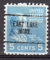 MM-618; USA Precancel/Vorausentwertung/Preo; EAST LAKE (MN), Type 704 - Precancels