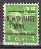 MM-614; USA Precancel/Vorausentwertung/Preo; BROWNS VALLEY (MN), Type 723 - Voorafgestempeld