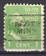 MM-612; USA Precancel/Vorausentwertung/Preo; BOVEY (MN), Type 701 - Preobliterati