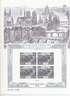 Affiche 2022 Vue De Paris  Sous Blister YT N° AFF 93A (F221) - 1960-.... Mint/hinged