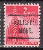 MM-686; USA Precancel/Vorausentwertung/Preo; KALISPELL (MT), Type 721 - Preobliterati