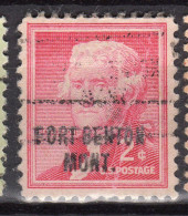 MM-681; USA Precancel/Vorausentwertung/Preo; FORT BENTON (MT), Type 704 - Precancels