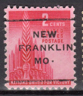 MM-669; USA Precancel/Vorausentwertung/Preo; NEW FRANKLIN (MS), Type L-1 TS - Préoblitérés