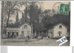 77 . Seine Et Marne .   Brou  Sur Chantereine : La Poste Et L ' Entrée  Du Chateau . - Autres & Non Classés