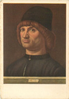 Art - Peinture - Antonello Di Giovanni Dit Antonello De Messine - Portrait D'homme Dit Le Condottiere - CPM - Voir Scans - Schilderijen