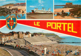 62 - Le Portel - Multivues - Hoverspeed - Blasons - CPM - Voir Scans Recto-Verso - Le Portel