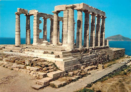 Grèce - Sounion - Le Temple De Poséidon - Carte Neuve - CPM - Voir Scans Recto-Verso - Griechenland