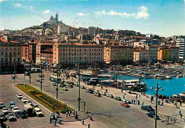 13 - Marseille - Le Quai Des Belges - Notre Dame De La Garde - Automobiles - CPM - Voir Scans Recto-Verso - Ohne Zuordnung