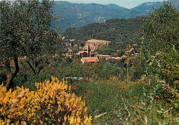 06 - Sclos De Contes - Vue Générale, Au Fond Chateauneuf De Contes Et Le Col - CPM - Carte Neuve - Voir Scans Recto-Vers - Autres & Non Classés