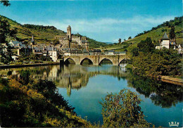 12 - Estaing - Vue Générale - Le Château Et Le Pont Gothique - CPM - Voir Scans Recto-Verso - Autres & Non Classés