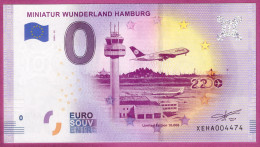 0-Euro XEHA 2020-12 MINIATUR WUNDERLAND HAMBURG - FLUGHAFEN - Privatentwürfe