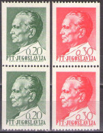 Yugoslavia 1968 - Definitive-Automat Stamps-Tito - Mi 1266-1267 - MNH**VF - Nuevos