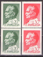 Yugoslavia 1968 - Definitive-Automat Stamps-Tito - Mi 1266-1267 - MNH**VF - Neufs