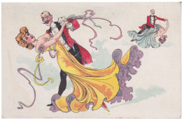 ILLUSTRATEUR - ILLUSTRATION  LDH  STYLE TYPE SAGER - DANSE DE SALON -  SEIN NU - Andere & Zonder Classificatie