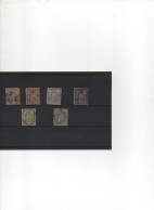 Lot Mai B: PLAQUETTE Timbres Anciens - 1849-1876: Classic Period