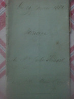 Dejean Notaire Résidence Montjoi Valence Mariage Hébrard Bergon Lamagistère Vignes Ste-Eulalie Montjoi Recoive 20a Terre - Manuscripten