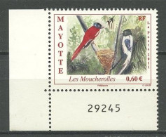 MAYOTTE 2011  N° 257 **  Neuf MNH Superbe  Faune Oiseaux Birds Fauna La Moucherolles - Nuovi