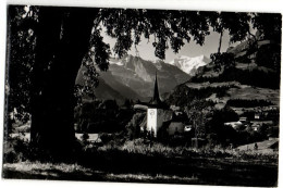 Frutigen  Kirche Mit Balmhorn Altels - Frutigen