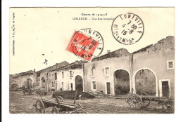 54 - CHARMOIS - Une Rue Incendiée - Guerre 1914 / 1915 - Other & Unclassified