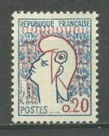 FRANCE 1961 N° 1282a ** Neuf  MNH Superbe C 3 € Marianne De Cocteau Type II - Unused Stamps