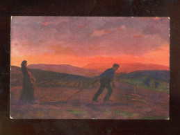 "ABEND" 1910, Kuenstler-Color-AK (Enkage-Postkarte), Nordwestdeutscher Kunstverlag (A2052) - 1900-1949