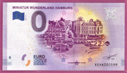 0-Euro XEHA 2020-13 MINIATUR WUNDERLAND HAMBURG - FEUERWEHR - Private Proofs / Unofficial