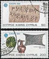 Cyprus 1983, Europa CEPT - 2 V. Used - 1983