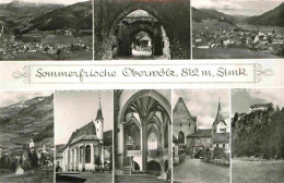 72892171 Oberwoelz Stadt Sommerfrische Ortsmotive Mit Kirche Oberwoelz Stadt - Other & Unclassified